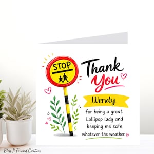 Lollipop Lady Sign - Etsy UK