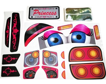 little tikes car stickers