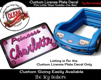 little tikes lightning mcqueen bed replacement stickers