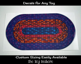 Rug carpet Decals Replacement Stickers fits 1990s Little Tikes Place Dollhouse DIY Wood Toys