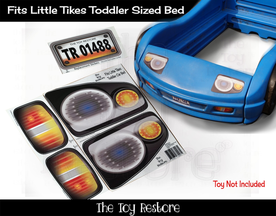Toy Restore Replacement Stickers Fits Little Tikes Tykes Toddler