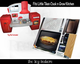 Toy Restore Replacement Stickers Fits Little Tikes Cook N Grow