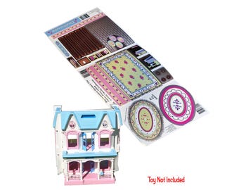 Toy Restore Replacement Sticker fits Loving Family 4600 Doll House 93 Dollhouse