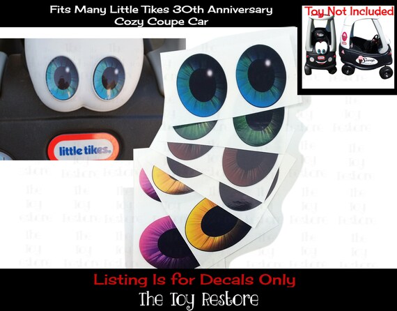 little tikes car decals