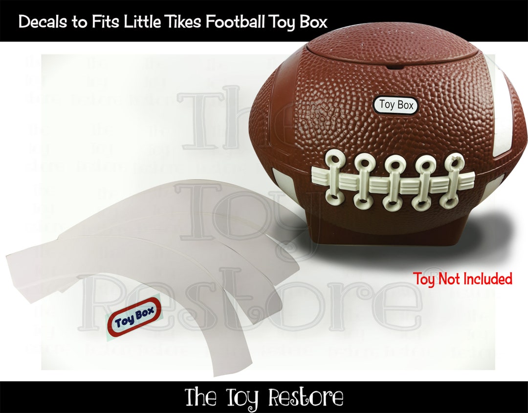 Little tikes toy box football discount