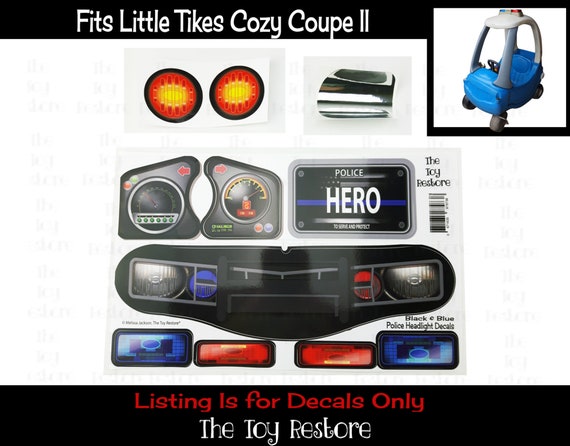little tikes car decals
