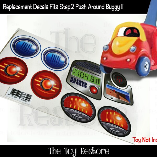 Step 2 Replacement Stickers Etsy