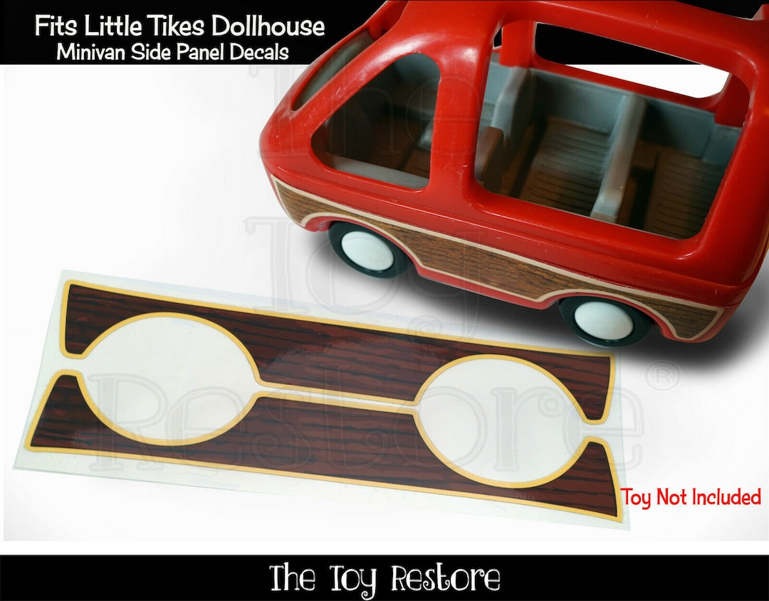 The Toy Restore Rug Carpet Decals Replacement Stickers Fits Any Dollhouse  and Wooden Toys 