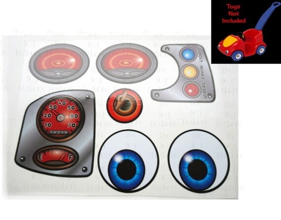 step 2 push car stickers