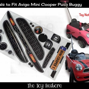 6v mini cooper push car
