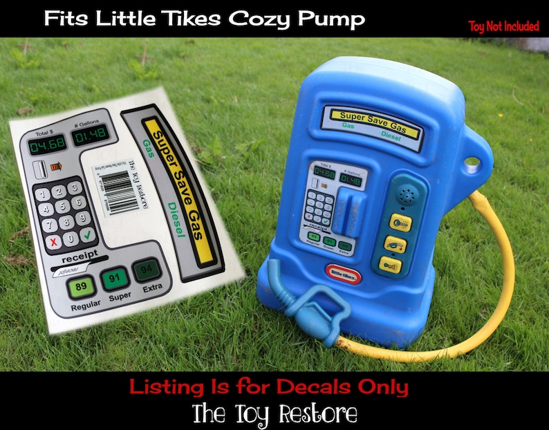 little tikes petrol station