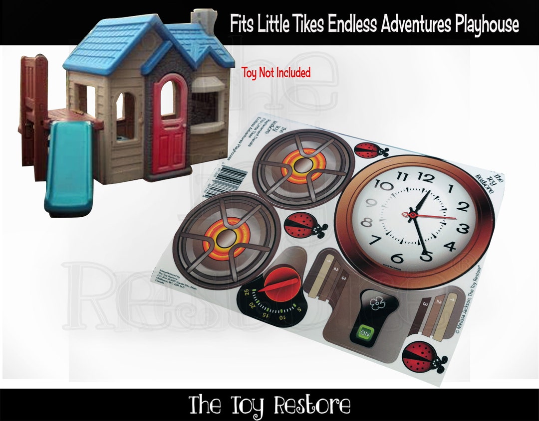 The Toy Restore Replacement Stickers Fits Little Tikes Endless