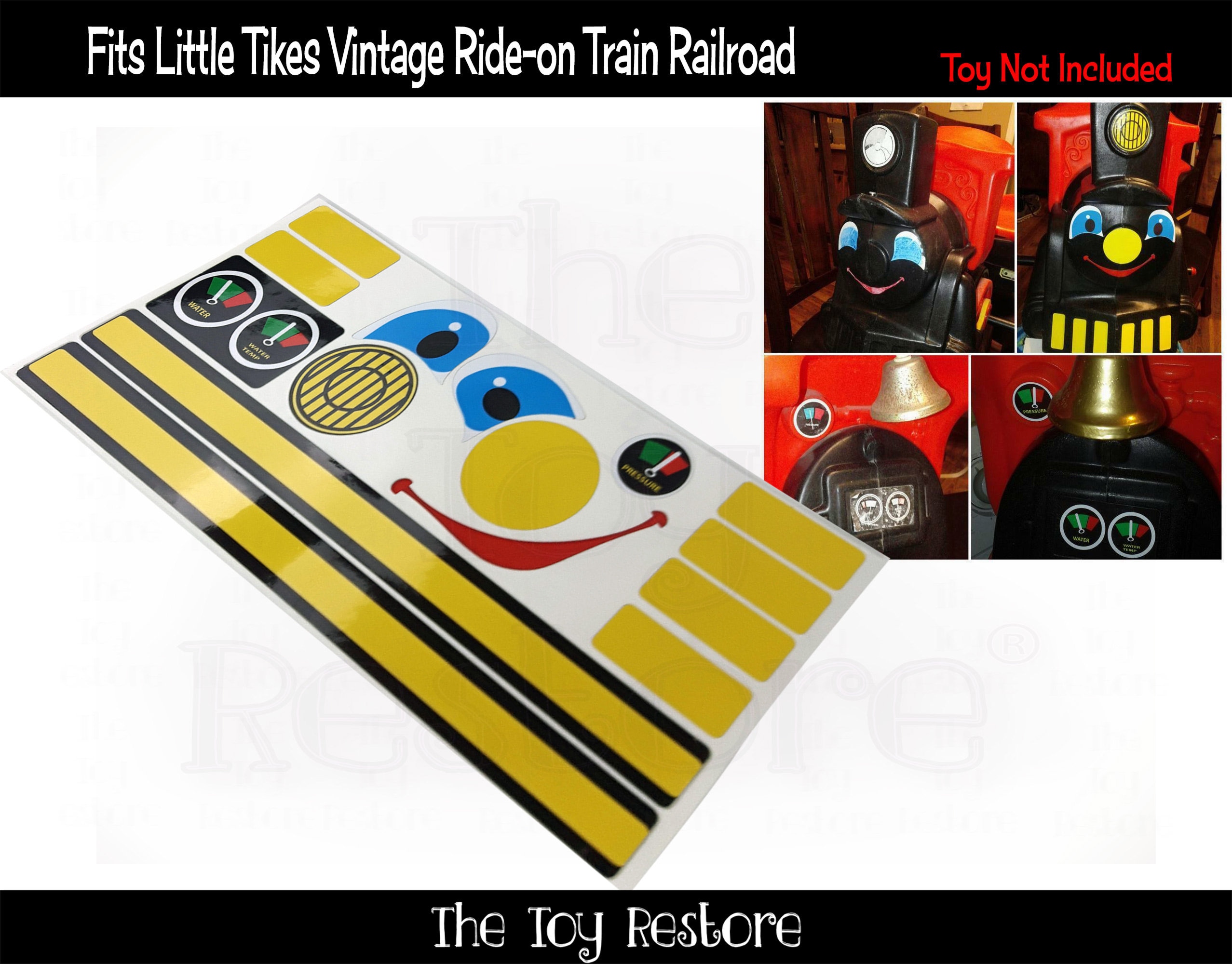 1980 little tikes ride on train battery sale