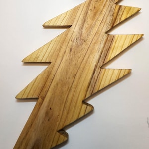Grateful dead 13-point Bolt wood wall hanging