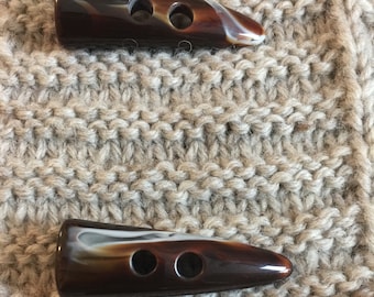 Conjunto de 2 botones grandes de resina de 2 orificios, 2 formas disponibles, comprar 4 juegos obtener 1 conjunto GRATIS