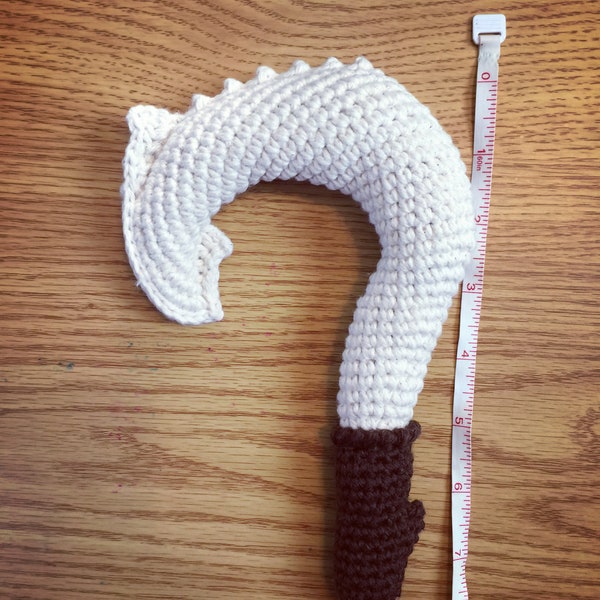 Crochet Maui's Fish Hook Pattern -- From The movie Moana--This item is only the crochet pattern not a finished product