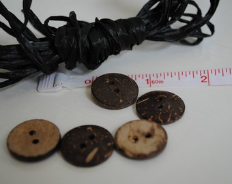 Juego de 10 botones reversibles de 2 agujeros.  - comprar 1 conjunto obtener 1 botón gratis