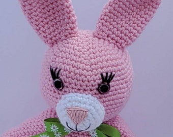 Cuddly Easter Bunny Stuffed Animal Toy