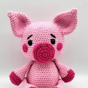 Adorable Pig Plush, Penny the Pig, Stuffed Barn Animal Toy