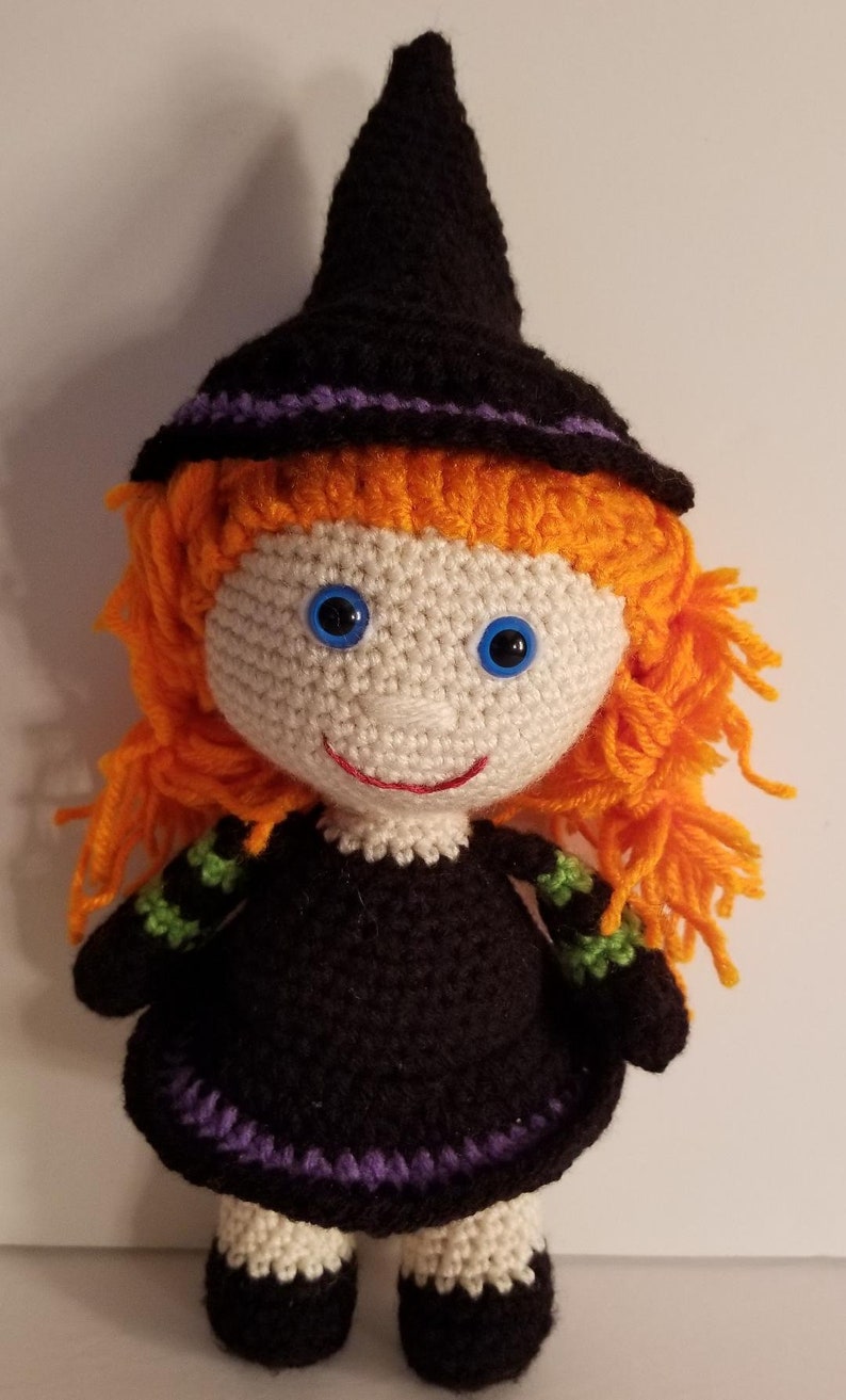 crochet witch doll pattern