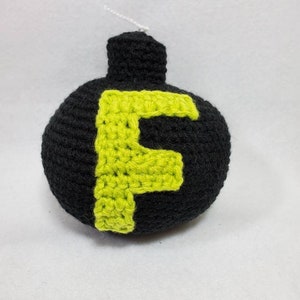 Crochet F Bomb, Perfect adult crocheted stuffed toy, gift for all occasions