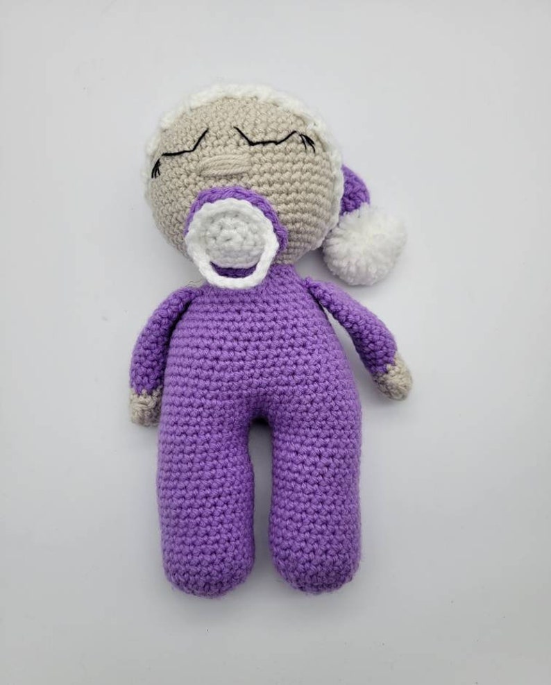Newborn Sleeping Baby Doll Crochet Pattern Etsy