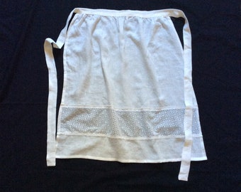 Off White Apron Etsy