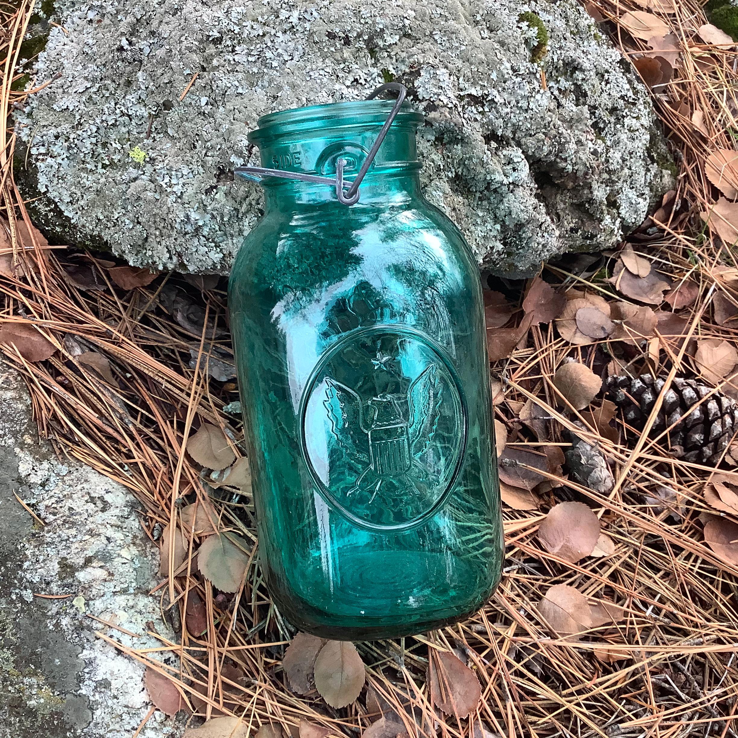 Ball Jar With Eagle - Etsy
