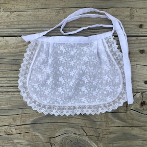 Lace Half Apron - Etsy