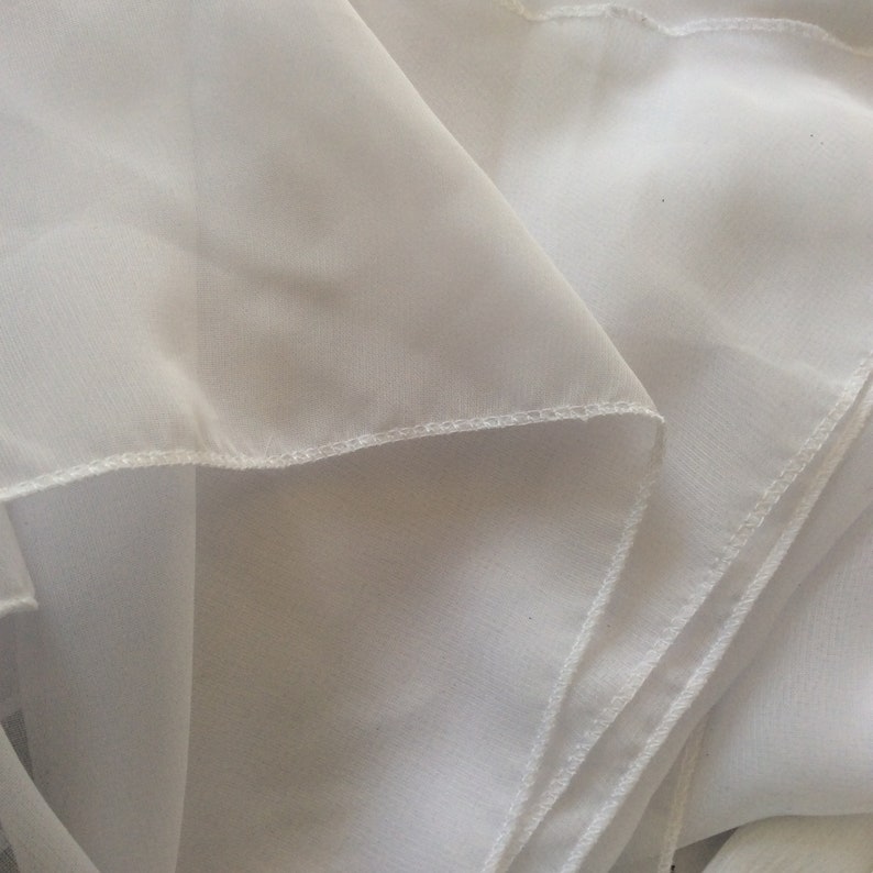 large white shawl