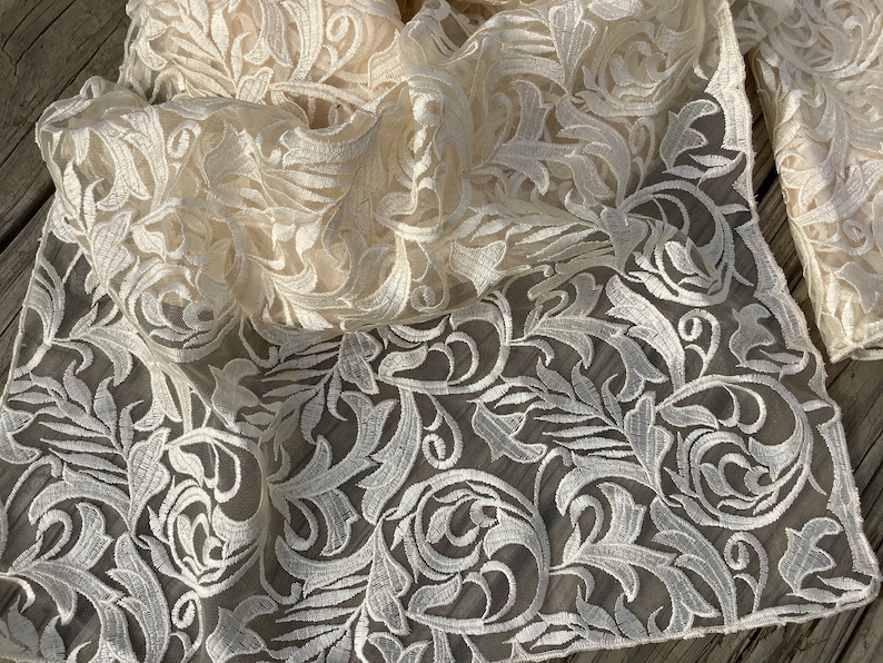 Heavy Cream Lace Shawl Long Lace Wedding Shawls Bulk Etsy