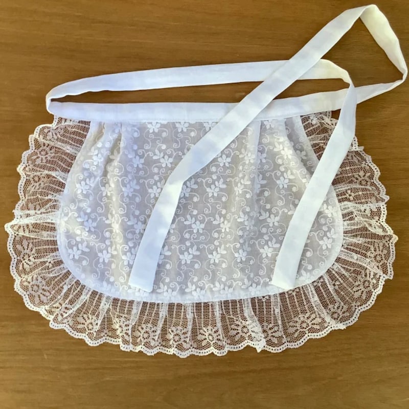 Ruffled Apron - Etsy