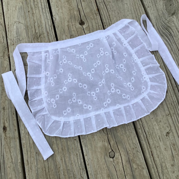 Pretty sale white apron
