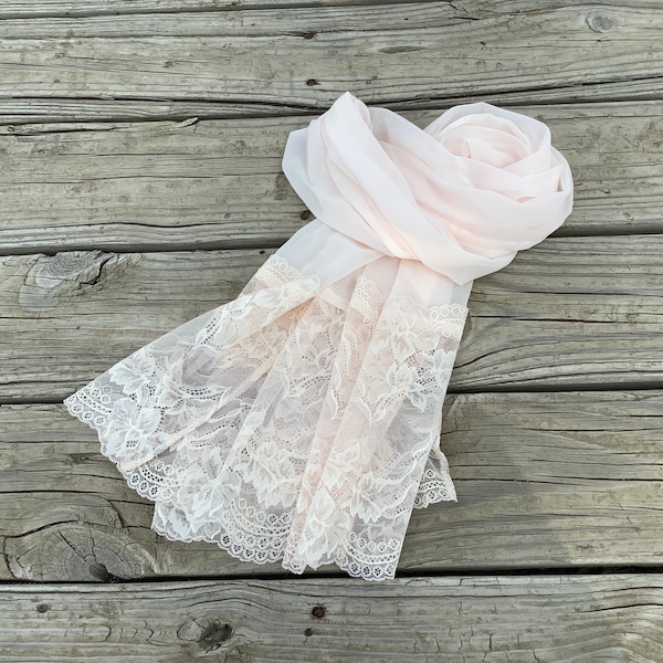 shawl pink