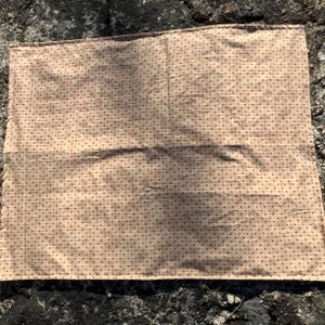 EMF Lap Blanket WiFi Bluetooth Faraday Flannel EMF Protection Blanket - 5G Shielding Cotton Throw for Travel & Laptop Use Small Blanket Red Beige