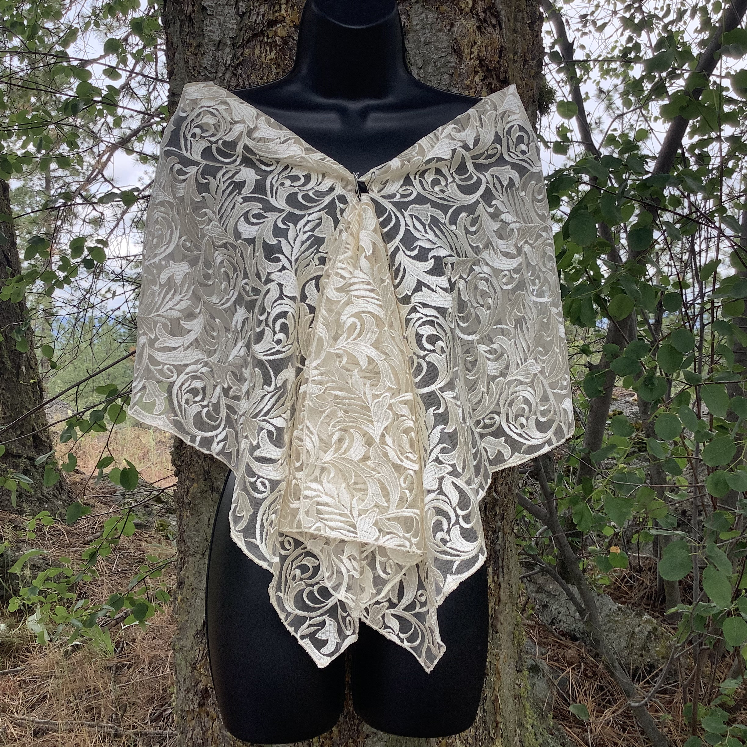 grey granite tartan tie