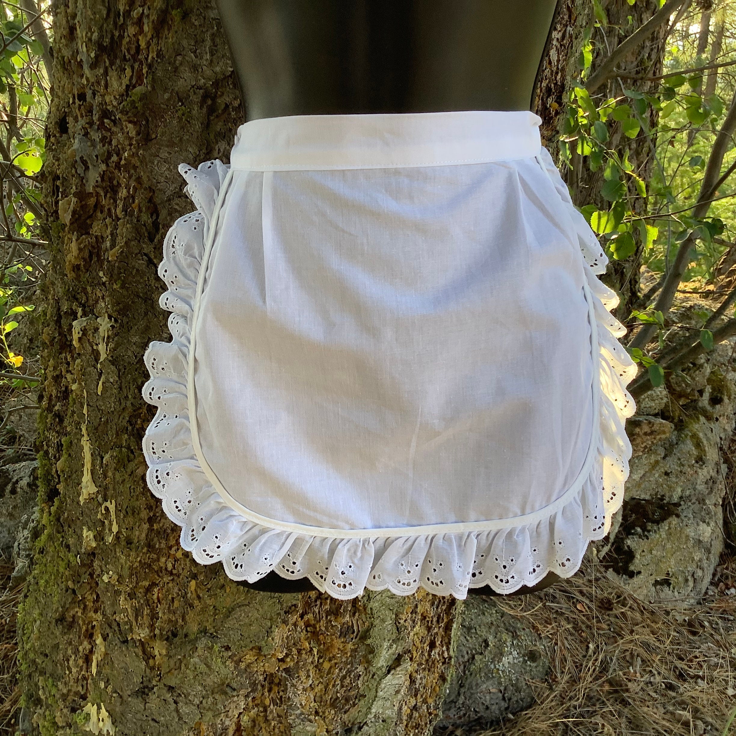 1930S Hand Made Tenerife Lace Half Apron | eBay