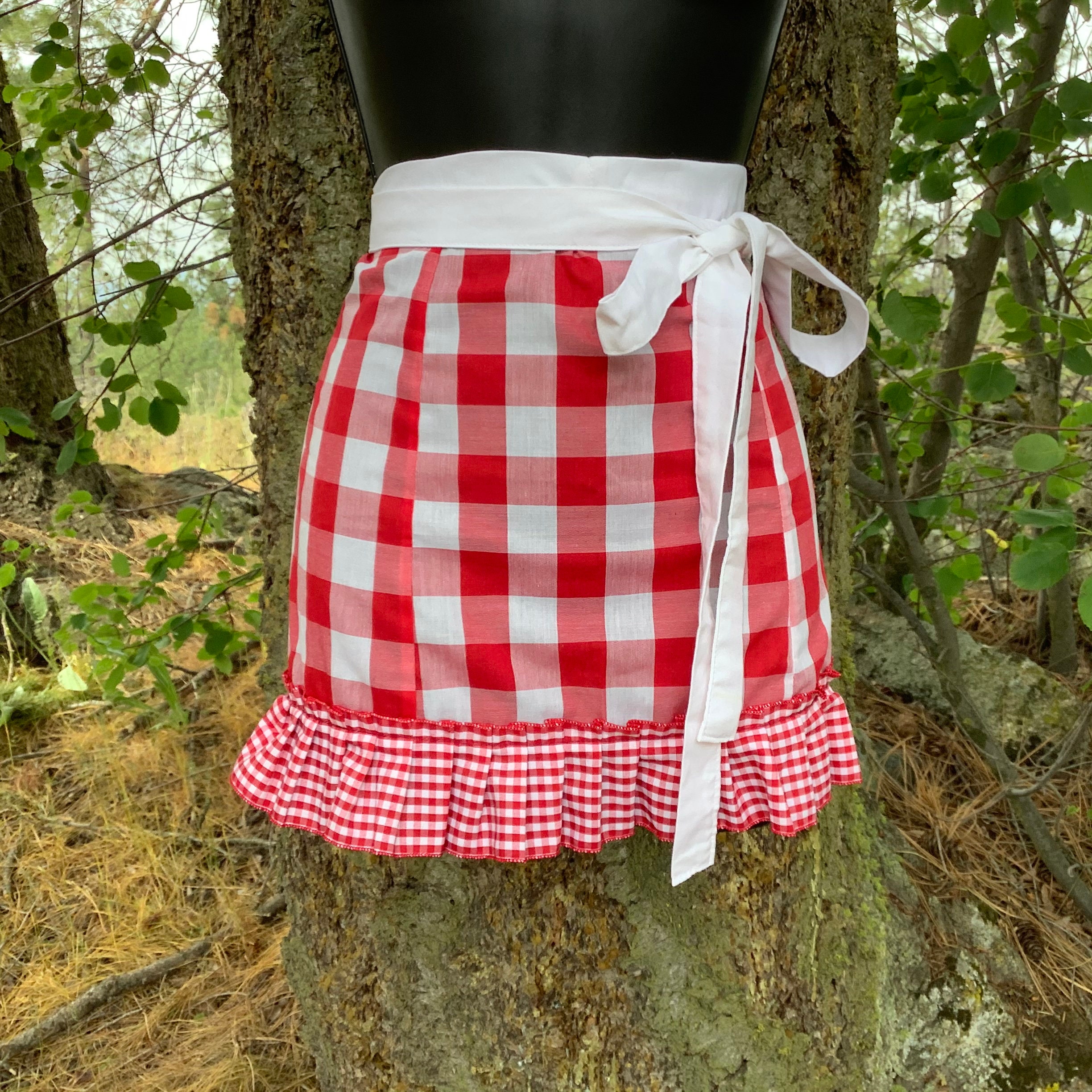 エプロン・三角巾 old kewpie Vintage Apron Vintage 1950s Doll Apron (fits 39cm Kewpie OR Amigas or