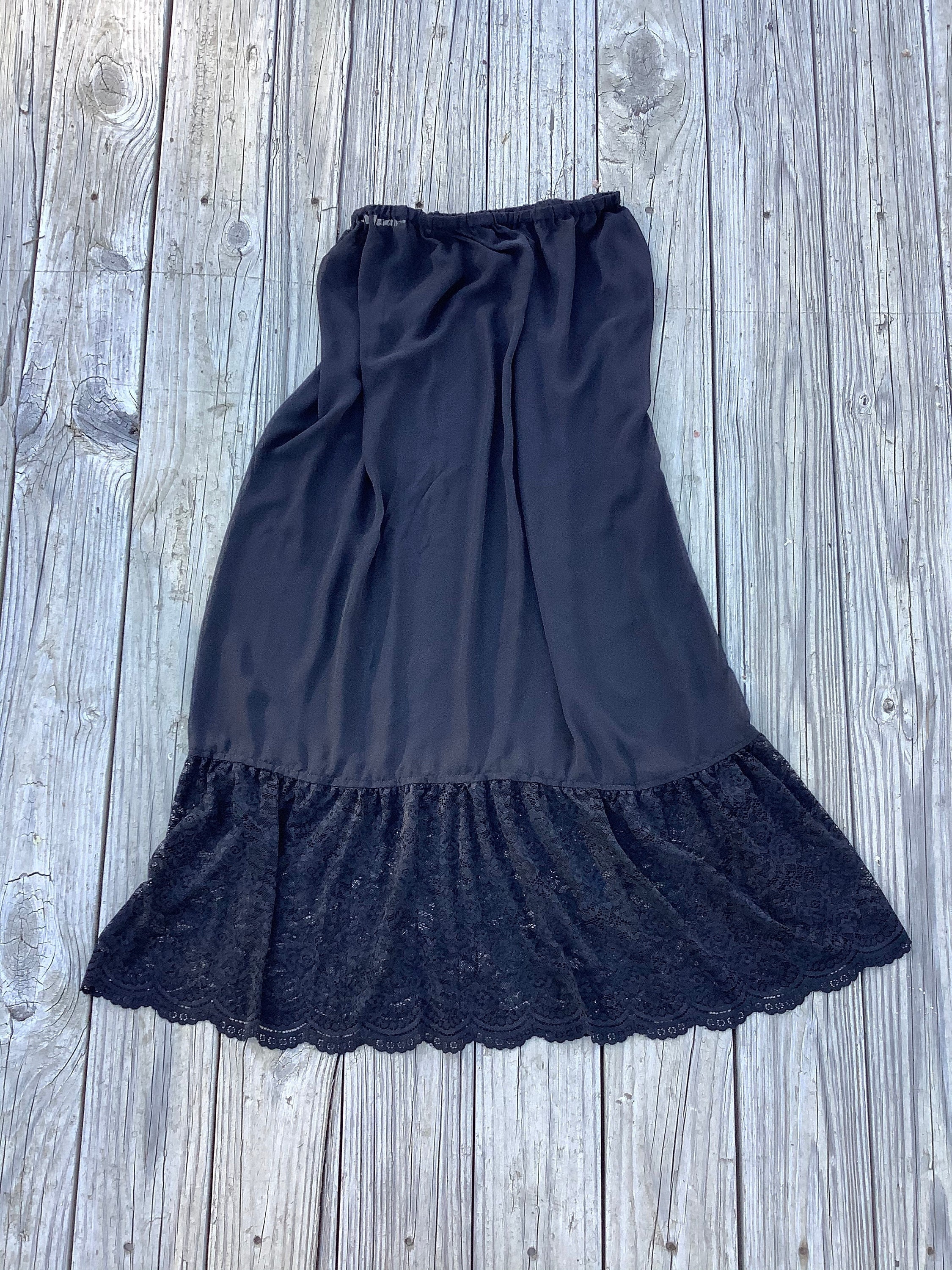Long Ruffle Skirt Extenders