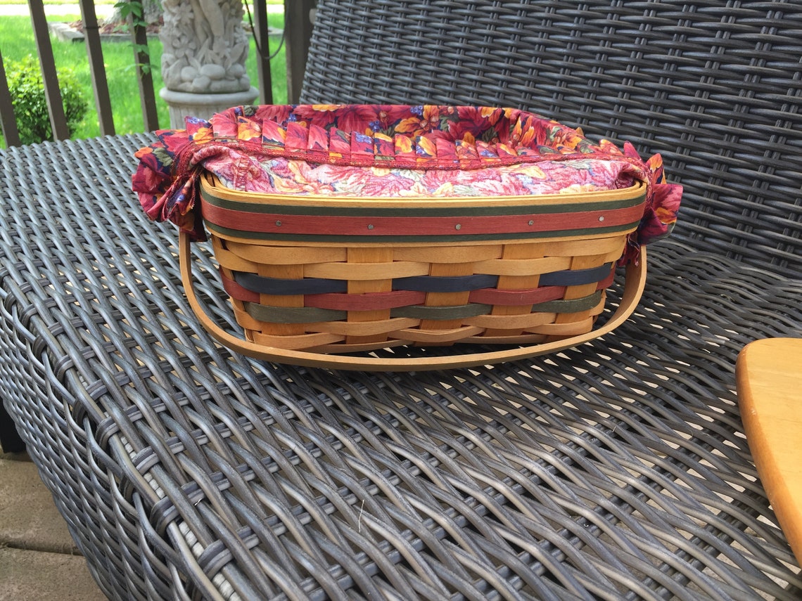 Vintage 1997 Longaberger Basket Etsy España