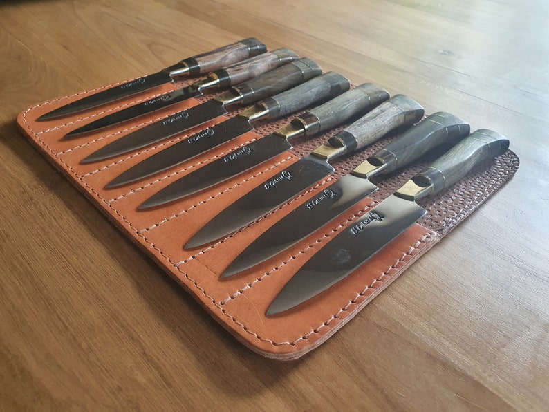 Argentine Gaucho STEAK KNIVES SET X 8 Stainless Steel Mission Etsy