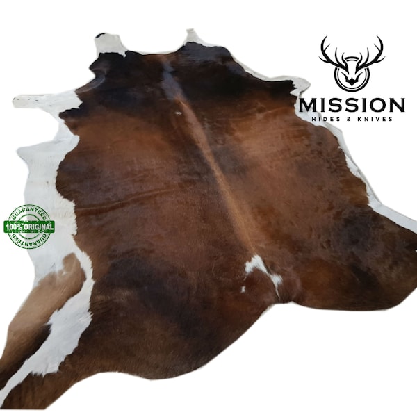 Cowhide Rug LARGE Tapis Peau de Vache Kuhfell Teppich