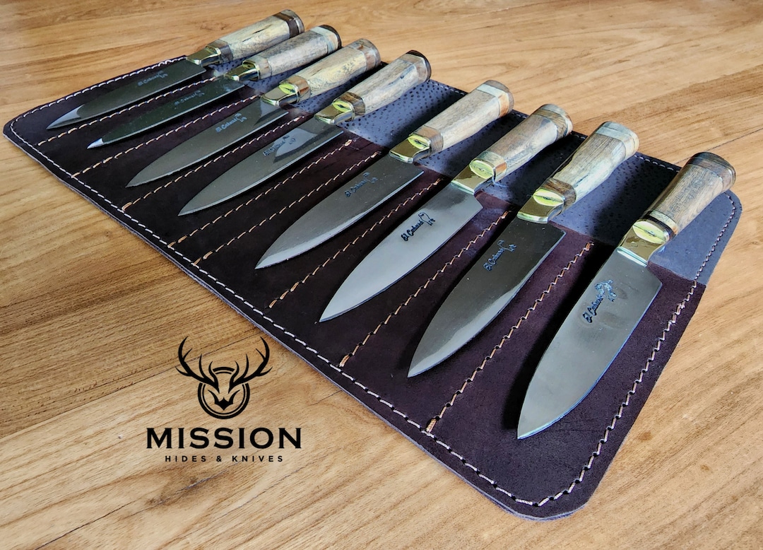 ARGENTINA STEAK KNIVES Set X 8 Stainless Steel Gaucho Knives Etsy