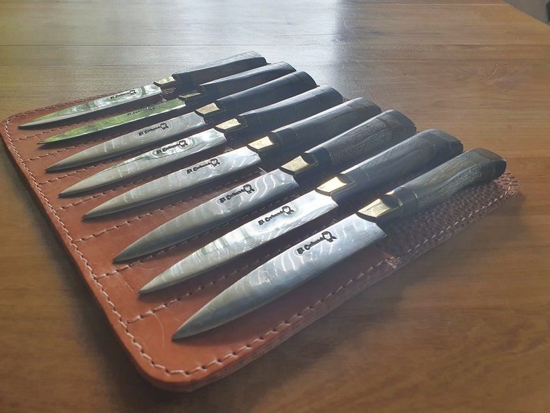 Argentine Gaucho STEAK KNIVES SET X 8 Stainless Steel Mission Etsy
