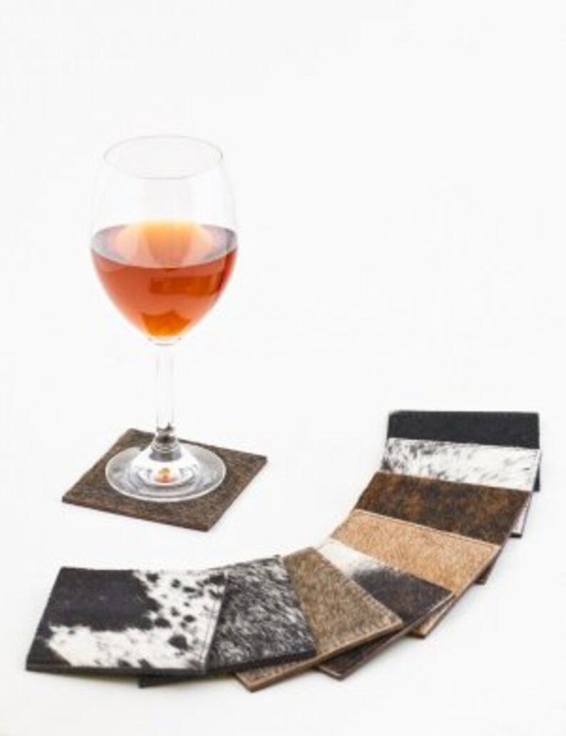 Cowhide Bowl. Keys Coins Throw Everything. Unique Etsy