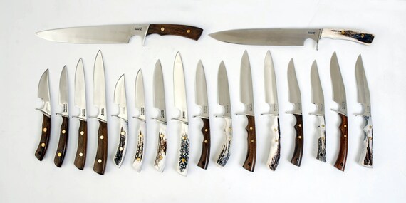 Argentinischen handgefertigt Gaucho STEAKMESSER Edelstahl Argentinische Gaucho STEAK KNIVES SET x 12 Edelstahlmission