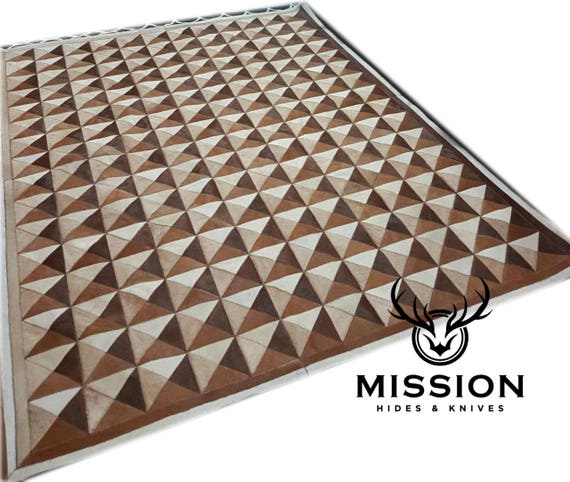 Cowhide Patchwork Rug 6 x 8 ft