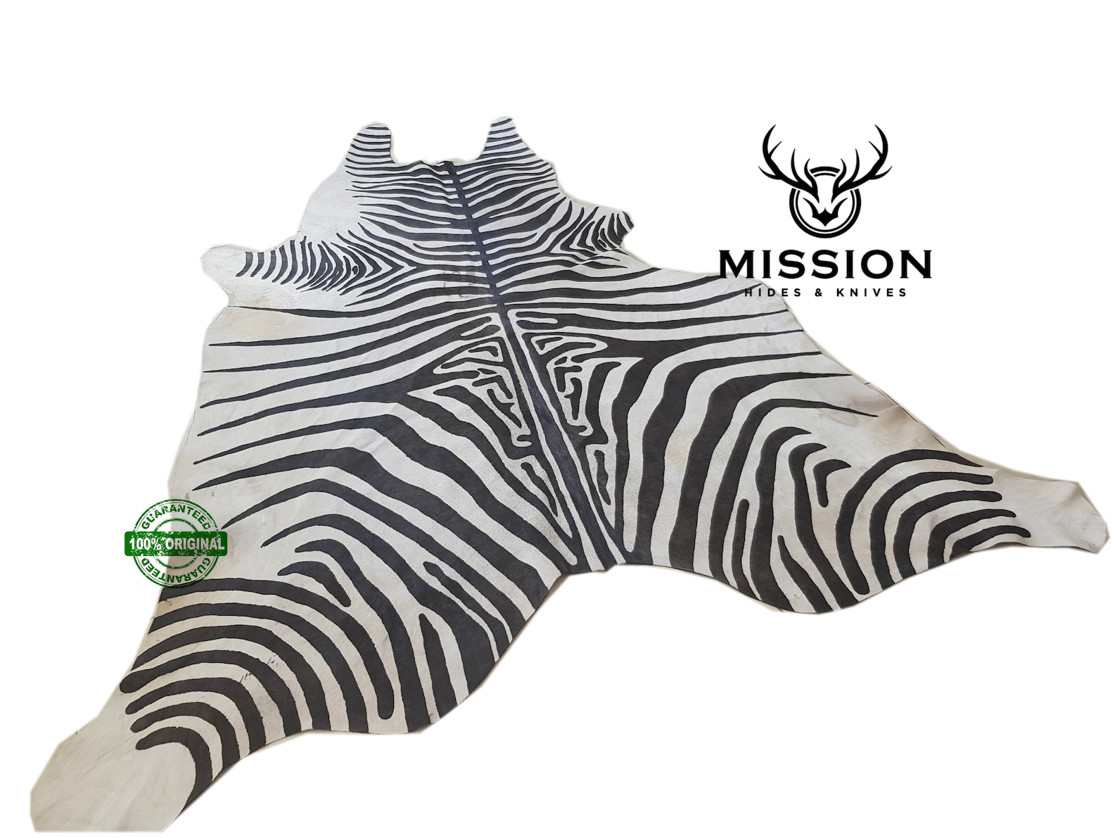 Cowhide Rug ZEBRA BLACK WHITE Unique Peau De Zebre Piel De Etsy