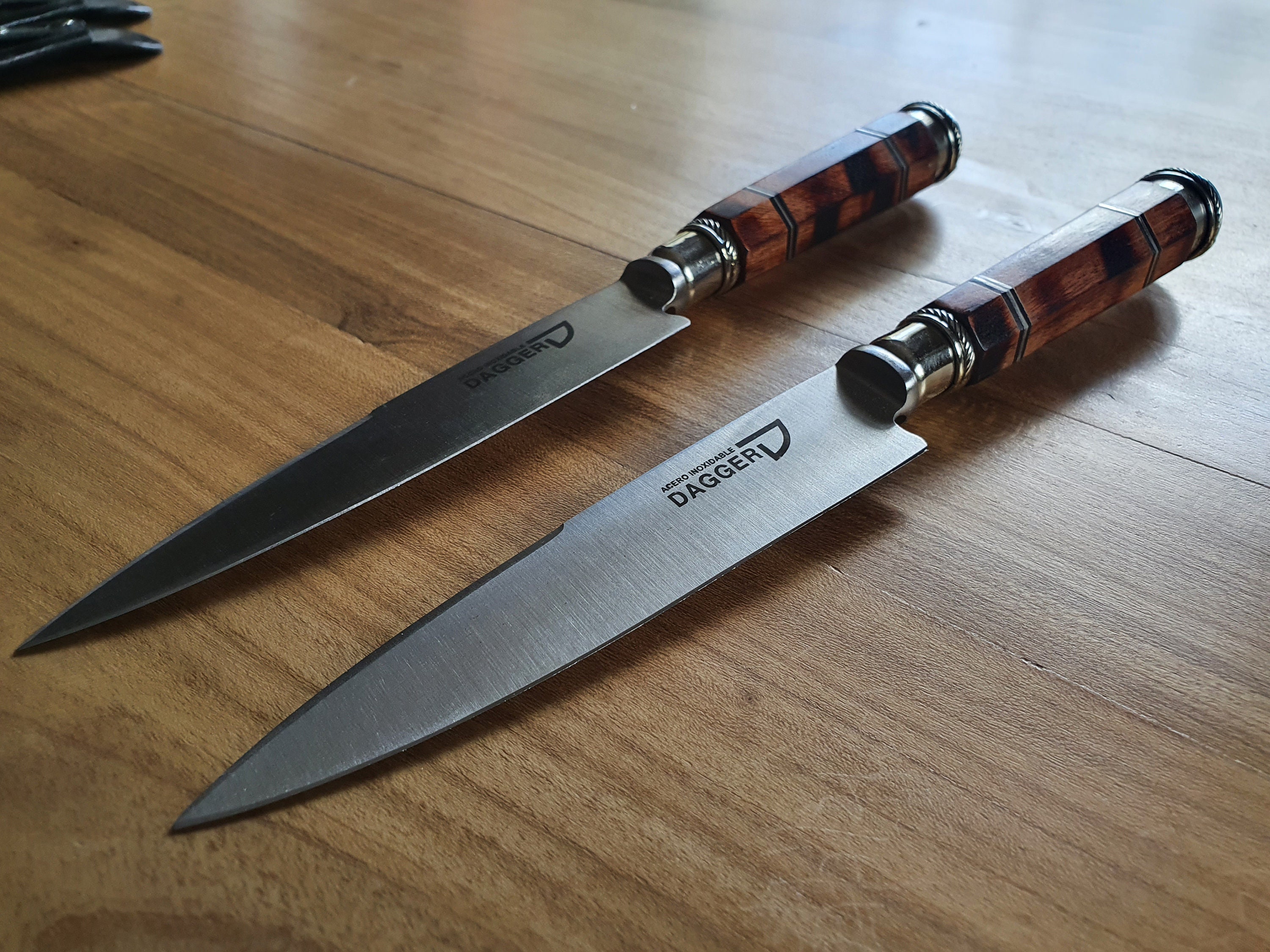 Set X 2 Argentine Gaucho Steak Knives. Stainless Steel 420 Mo Etsy UK