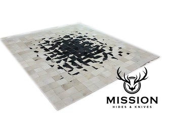 Cowhide Rug 1.6 x 2.0m Peau de Vache. Piel de Vaca